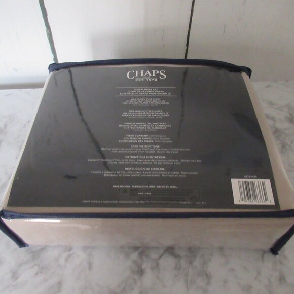 Chaps Sheets Queen Size Beige Tan Wrinkle Resistant Ultra Soft 6 Piece Set - Picture 5 of 5